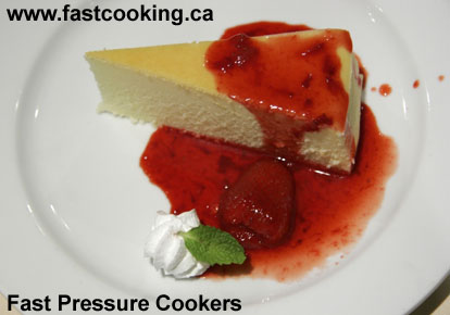 pressure cooker cheesecake